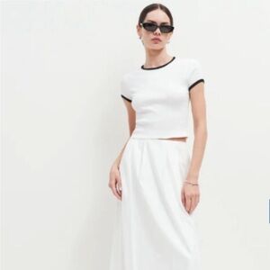 NWOT Reformation Muse Tee - M